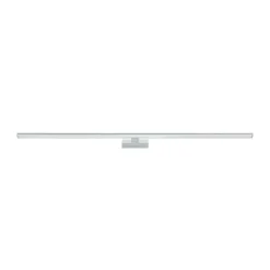 Wandlampen-EGLO Pandella1Spiegellamp-LED-120cm-Chroom/Zilver/Wit