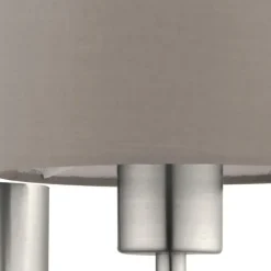 Wandlampen-EGLO Pasteri-Wandlamp-1Lichts-Nikkel-Mat-Taupe