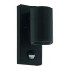 EGLO Riga5WandlampBuiten-Sensor-GU10-16,5cm-Sensor-Zwart