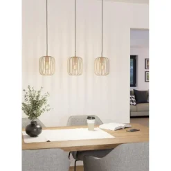 EGLO RomazzinaHanglamp-E27-90cm-Zandkleur