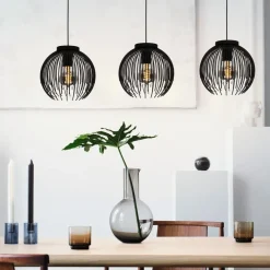 EGLO Venezuela-AHanglamp-E27-93,5cm-Zwart