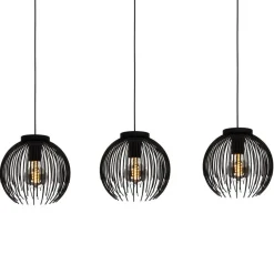 EGLO Venezuela-AHanglamp-E27-93,5cm-Zwart