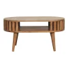 Salontafels-Artisan Furniture Eiken-achtige Ariella Salontafel, Woonkamer