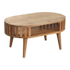 Salontafels-Artisan Furniture Eiken-achtige Ariella Salontafel, Woonkamer