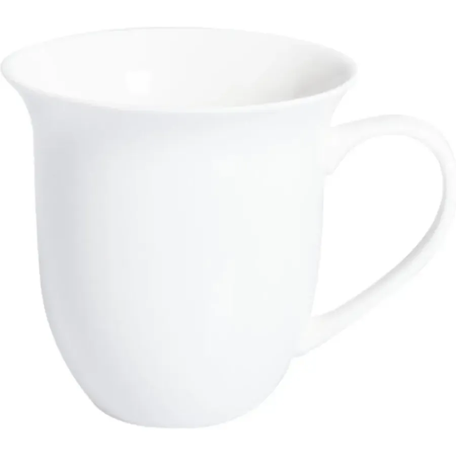 Leen Bakker ELDERBERRY - Servies set van 16 - Wit - Porselein