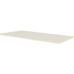 Sedero Elektrisch verstelbaar bureau - 140x80 cm - Single motor - Wit / Licht eiken