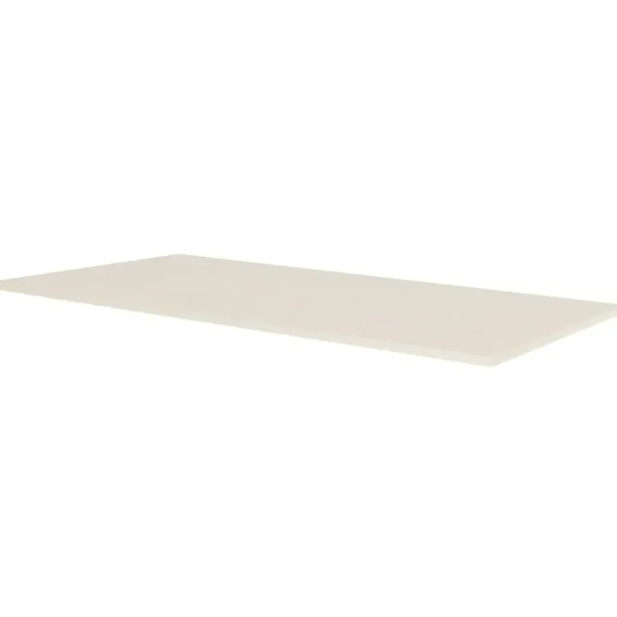 Sedero Elektrisch verstelbaar bureau - 140x80 cm - Single motor - Wit / Licht eiken