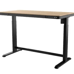 Euroseats Elektrisch verstelbaar bureau / thuiswerkplek - 120x60 cm - Whitewash eiken - Z