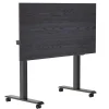 Euroseats Elektrisch verstelbaar, opklapbaar en verrijdbaar bureau - 180x80 cm - Zwart