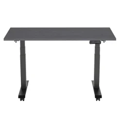 Euroseats Elektrisch verstelbaar, opklapbaar en verrijdbaar bureau - 180x80 cm - Zwart