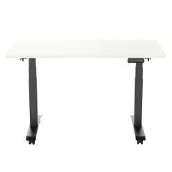 Bureaus-Euroseats Elektrisch verstelbaar, opklapbaar en verrijdbaar bureau - 180x80 cm - Zwart