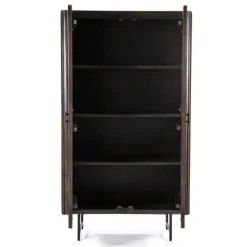 Wandkasten-Eleonora wandkast Remi 2-drs. bruin - 45x96x58 cm