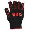 Barbecues En Accessoires-Elite BBQ handschoenen - hittebestendig 250 graden - zwart/rood