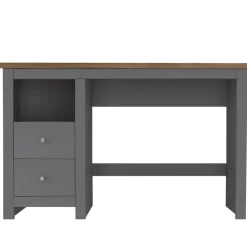Loft24 Emerald - Bureau grijs eiken 2-deurs spaanplaat
