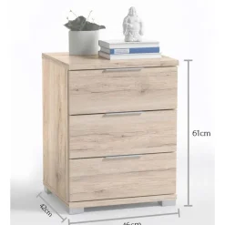 Ladekasten|Ladekasten-Emob Ladekast Universal - 46 x 42 x 61 cm - Beech-design