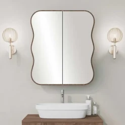 Emob Spiegelkast Woody Fashion - 50 x 12 x 45 cm - Walnut-design