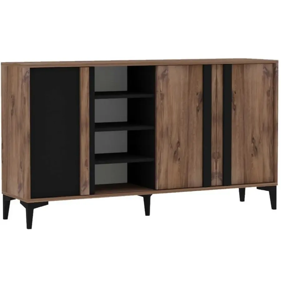 Dressoirs-Emob Woody Fashion Console - 160 x 40 x 90 cm - Atlantic Design