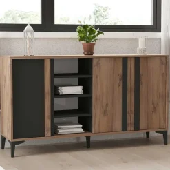 Dressoirs-Emob Woody Fashion Console - 160 x 40 x 90 cm - Atlantic Design