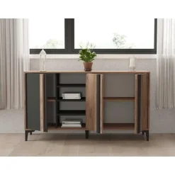 Dressoirs-Emob Woody Fashion Console - 160 x 40 x 90 cm - Atlantic Design