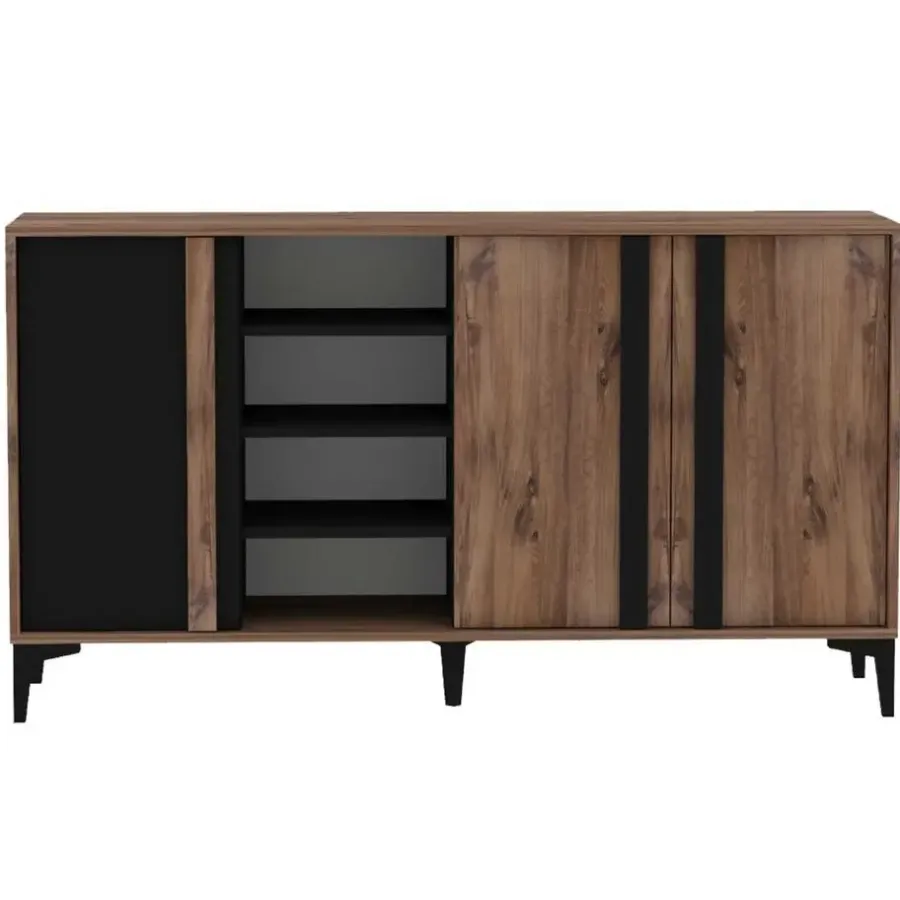 Dressoirs-Emob Woody Fashion Console - 160 x 40 x 90 cm - Atlantic Design