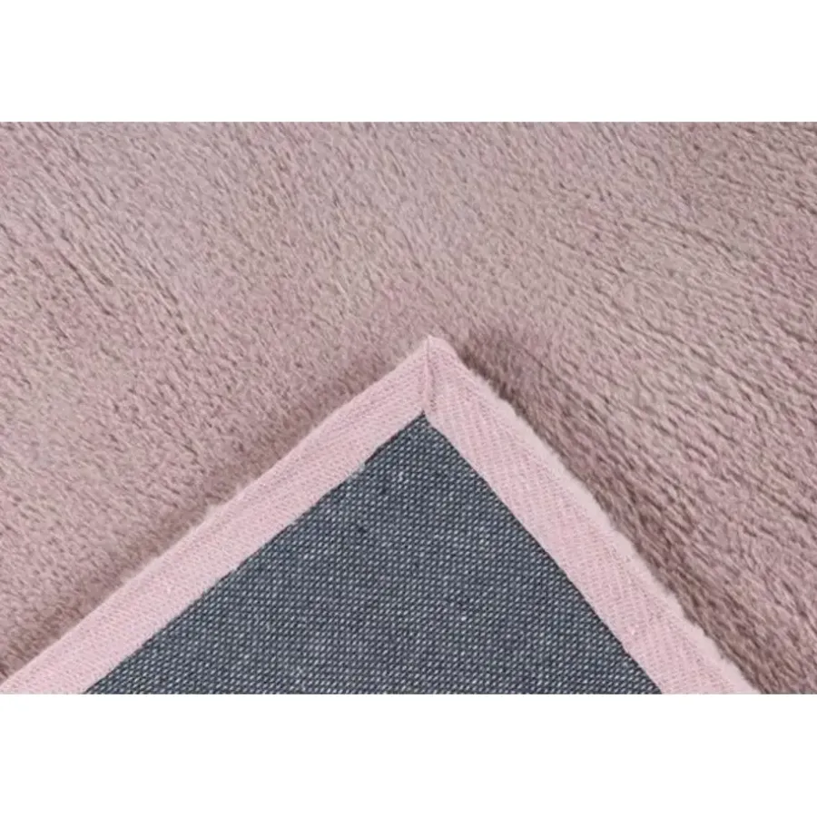 Hoogpolige Vloerkleden-Lalee Emotion Vloerkleed Fluffy - Superzacht - pastel pink 160x230