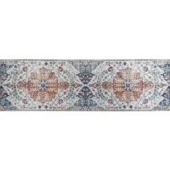 Tapijtlopers En Keukenlopers-Beliani ENAYEM - Loper - Multicolor - 60 x 200 cm - Polyester