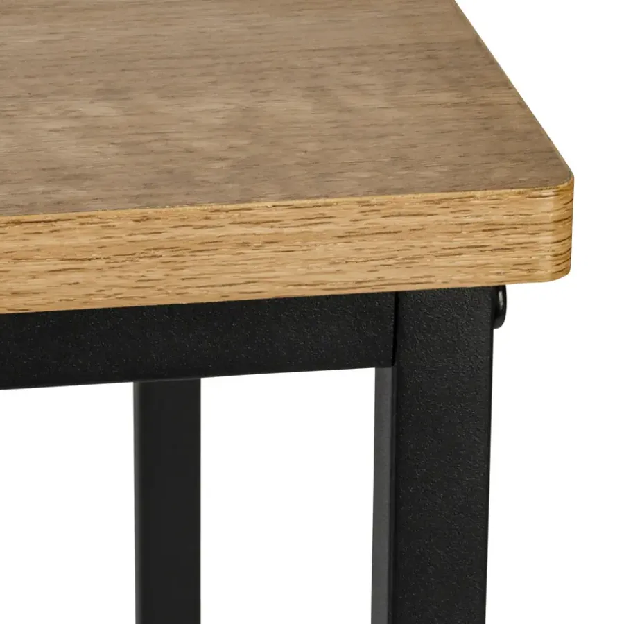 Bijzettafels-Erro Bijzettafel op wieltjes - 50x35x60cm