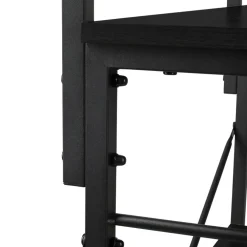 Erro Keukenrek - opbergrek keuken - 90x40x132cm - zwart