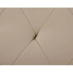Beliani ESSONNE - Hocker - Beige - Kunstleer