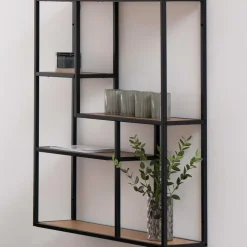 Wandrekken-Leen Bakker Esthetic Seaford Wandplank 75x20x91 cm