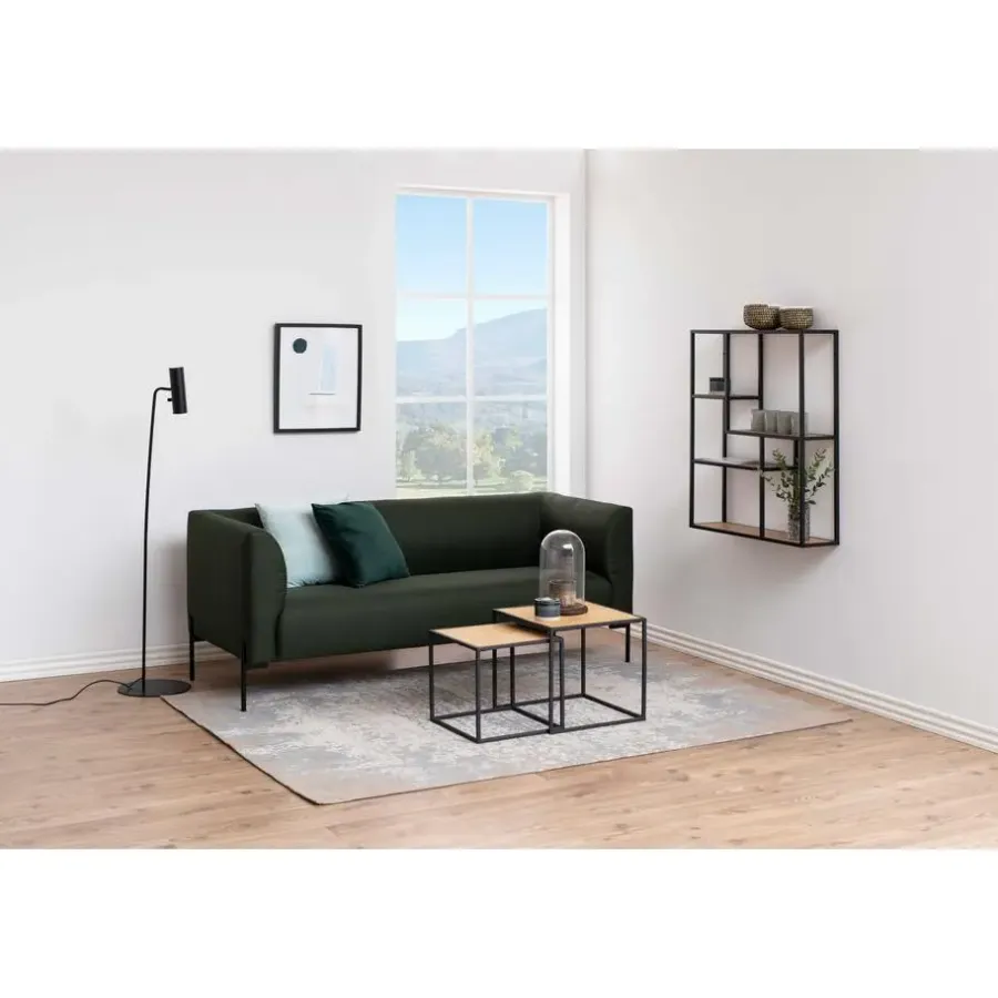 Wandrekken-Leen Bakker Esthetic Seaford Wandplank 75x20x91 cm