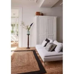 Eva Interior Eva Interieur Vloerkleed Jute - Naturel/Antraciet - 160x230