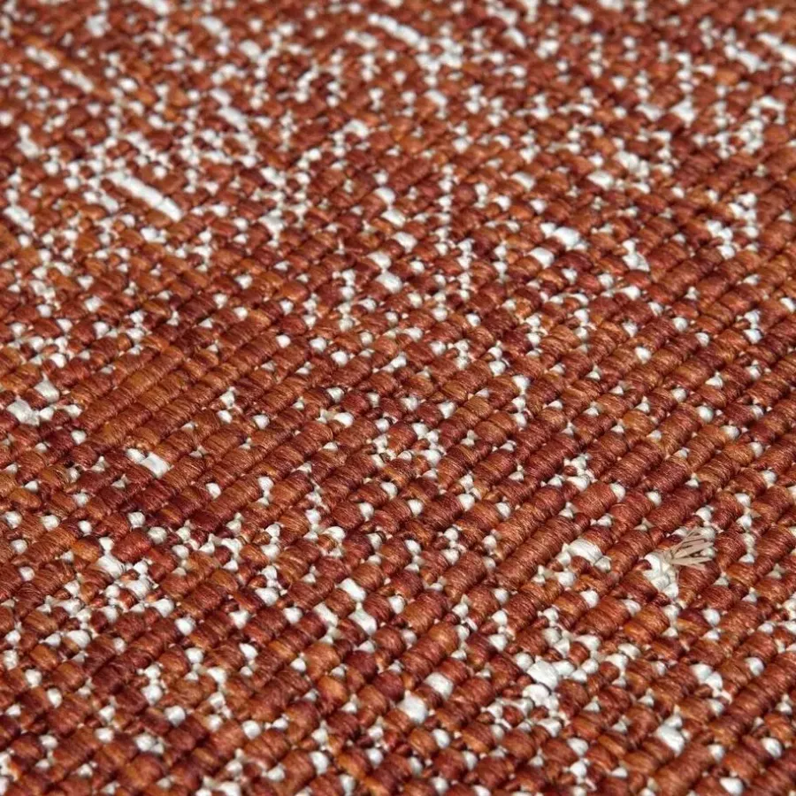 Buiten Vloerkleden|Buiten Vloerkleden-Eva Interior Buiten vloerkleed - Sage- Roest - 160x230 cm