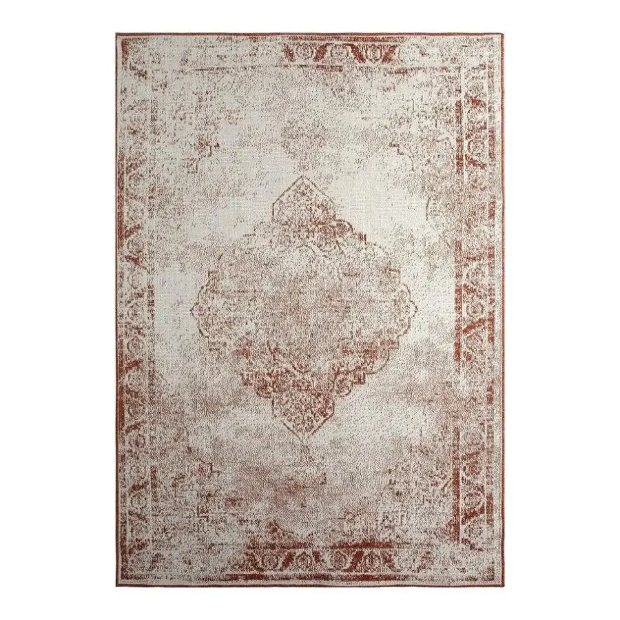 Buiten Vloerkleden|Buiten Vloerkleden-Eva Interior Buiten vloerkleed - Sage- Roest - 160x230 cm