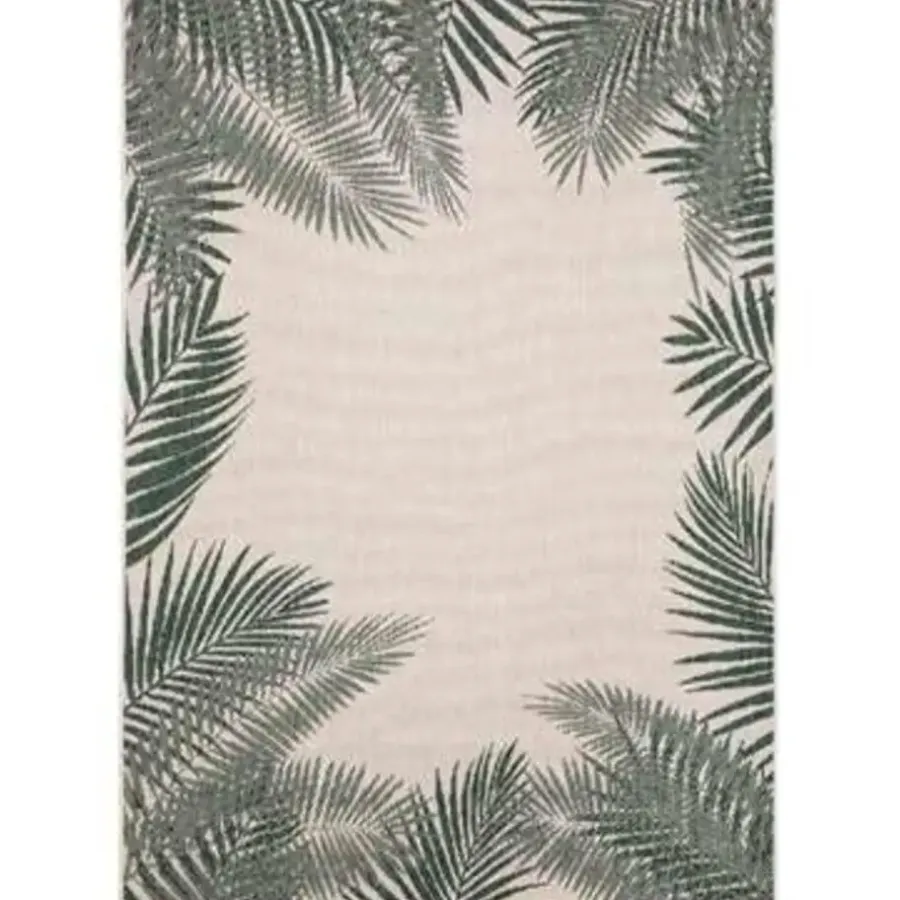 Buiten Vloerkleden|Buiten Vloerkleden-Eva Interior Buiten vloerkleed - Leaf - Groen - 200x290 cm