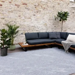 Eva Interior Buitenkleed Marble grijs/wit - 290 x 200 cm