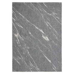 Eva Interior Buitenkleed Marble grijs/wit - 230 x 160 cm