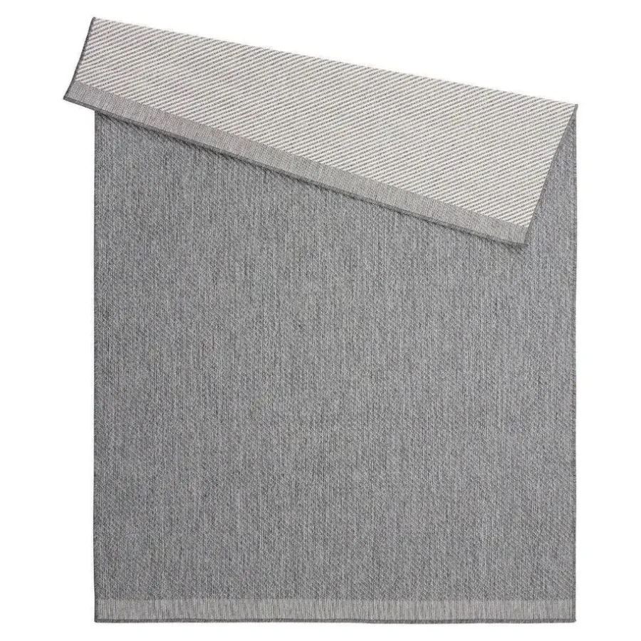 Buiten Vloerkleden|Buiten Vloerkleden-Eva Interior Buitenkleed Border grijs/wit - 340 x 240 cm