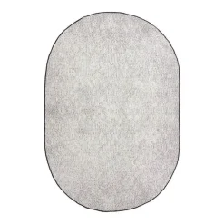 Eva Interior ovaal buitenkleed Dahl zwart - 340 x 240 cm