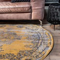 Eva Interior Vloerkleed Bloom - Naturel - 200 Ø - (L)