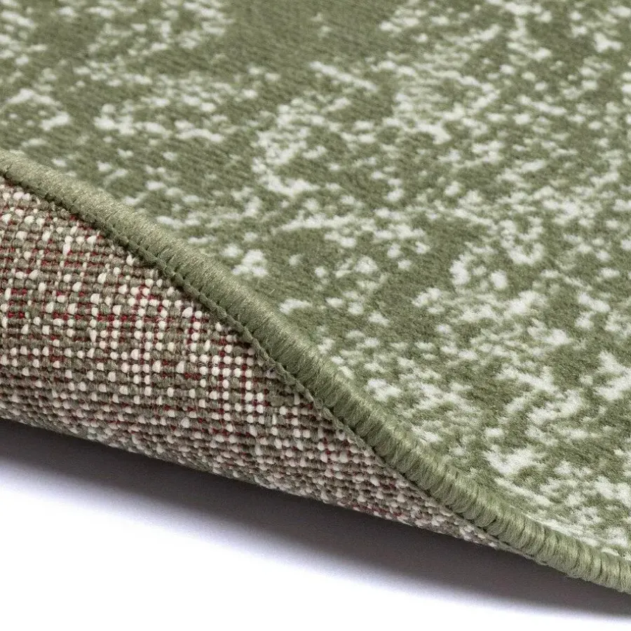 Ronde Vloerkleden-Eva Interior Vloerkleed Bloom - Groen - 235 cm - (XL)