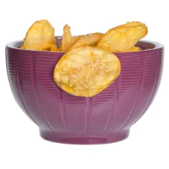 Kommen-Excellent Houseware kommen/schaaltjes - D14 x H8 cm - paars