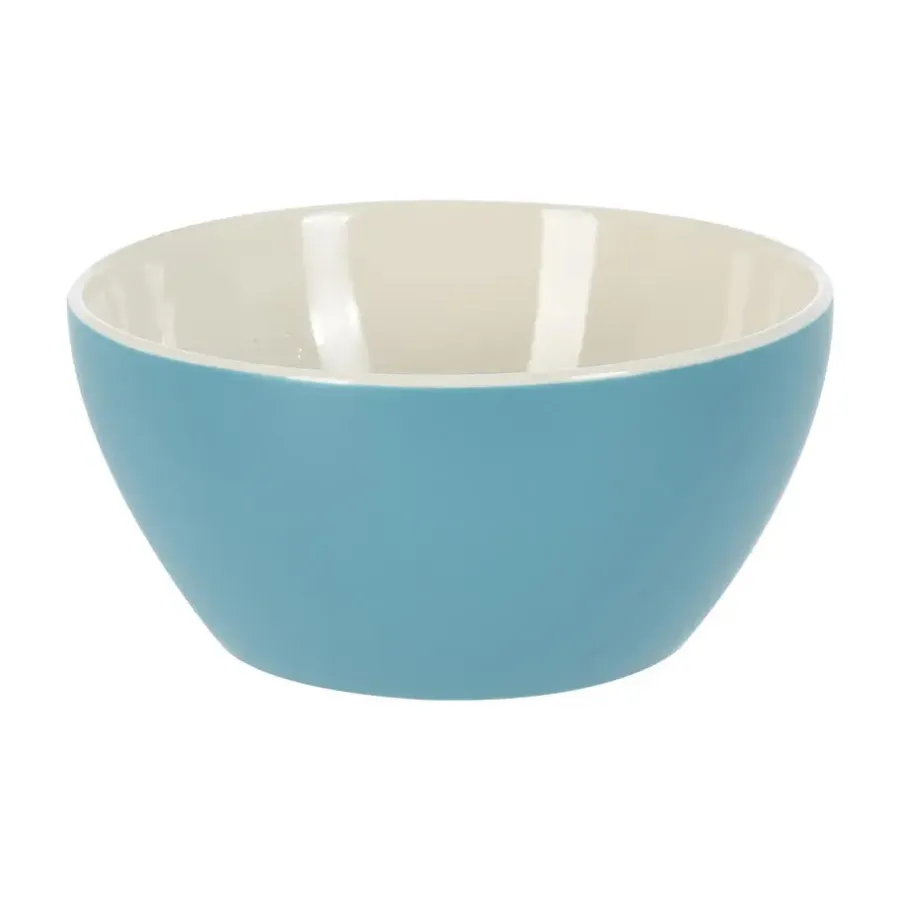 Kommen-Excellent Houseware kommen/schaaltjes - D14 x H6.5 cm - blauw
