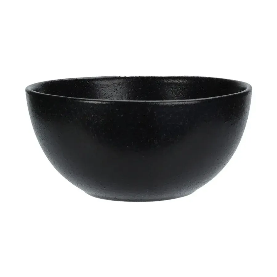 Excellent Houseware Soepkommen - Lava - keramiek - D15 x H7 cm