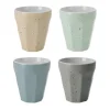 Kopjes, Mokken En Bekers-Excellent Houseware Thee/koffie mokken - 4x - porselein - 250 ml