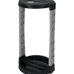 Excellent Houseware Vuilniszakhouder - zwart - 74 cm - prullenbak
