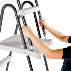 Zwembaden En Accessoires-EXIT Zwembadtrap voor framehoogte van 107-127cm