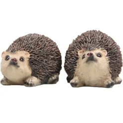 Farmwood Animals Farmwood Egel tuin beeldje - voor binnen/buiten - 10 x 7 x 6 cm