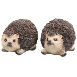 Farmwood Animals Farmwood Egel tuin beeldje - voor binnen/buiten - 10 x 7 x 6 cm