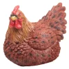 Farmwood Animals Farmwood Kip tuin beeldje - binnen/buiten - 24 x 18 x 20 cm